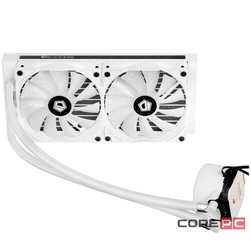 Система жидкостного охлаждения для процессора ID-COOLING AURAFLOW X 240 EVO SNOW RGB PWM