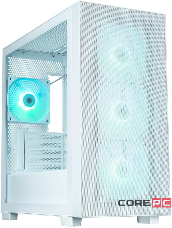 Компьютерный корпус XASTRA A510M White (A510M-4FC12A-UC-WH)