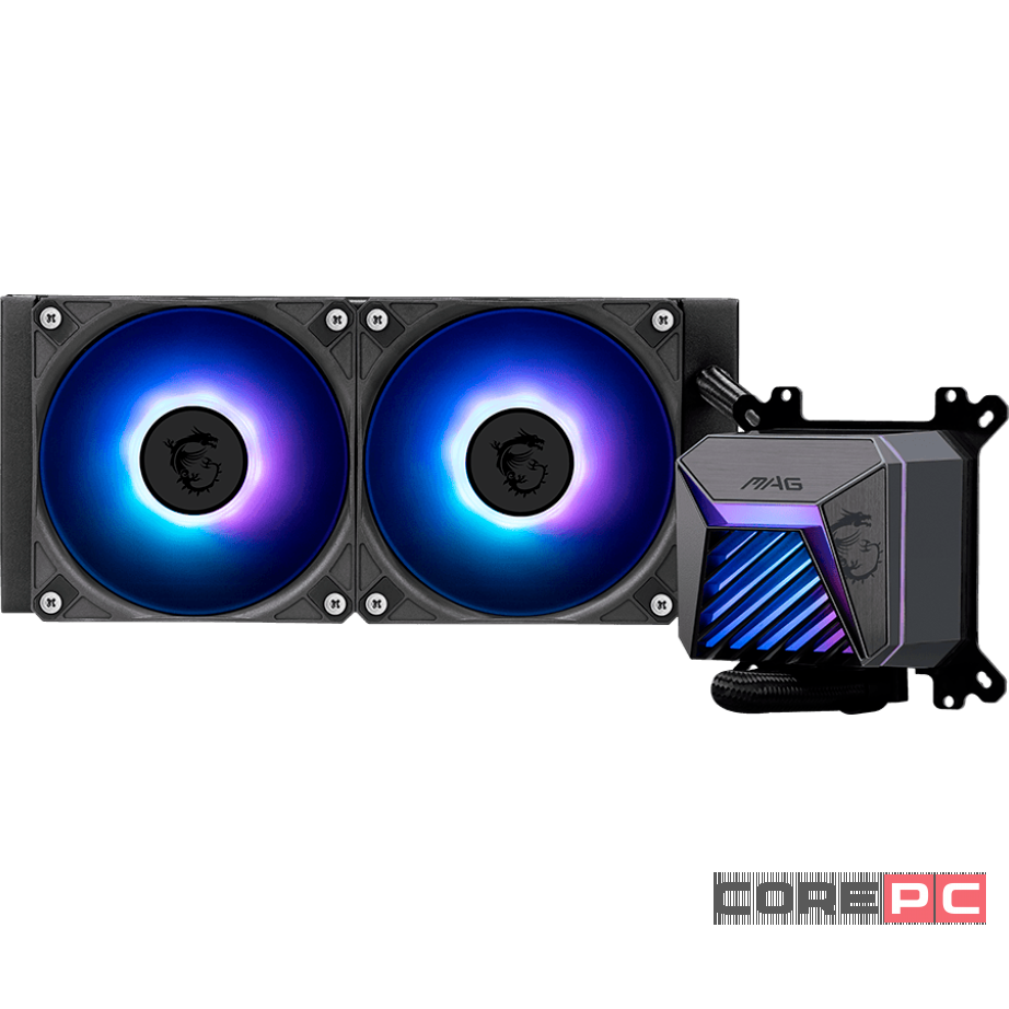 Система жидкостного охлаждения для процессора MSI MAG CORELIQUID A15 240 ARGB (306-7ZWAA11-L80)