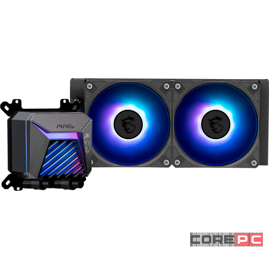 Система жидкостного охлаждения для процессора MSI MAG CORELIQUID A15 240 ARGB (306-7ZWAA11-L80)