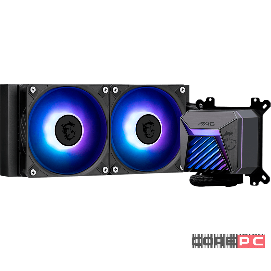 Система жидкостного охлаждения для процессора MSI MAG CORELIQUID A15 240 ARGB (306-7ZWAA11-L80)