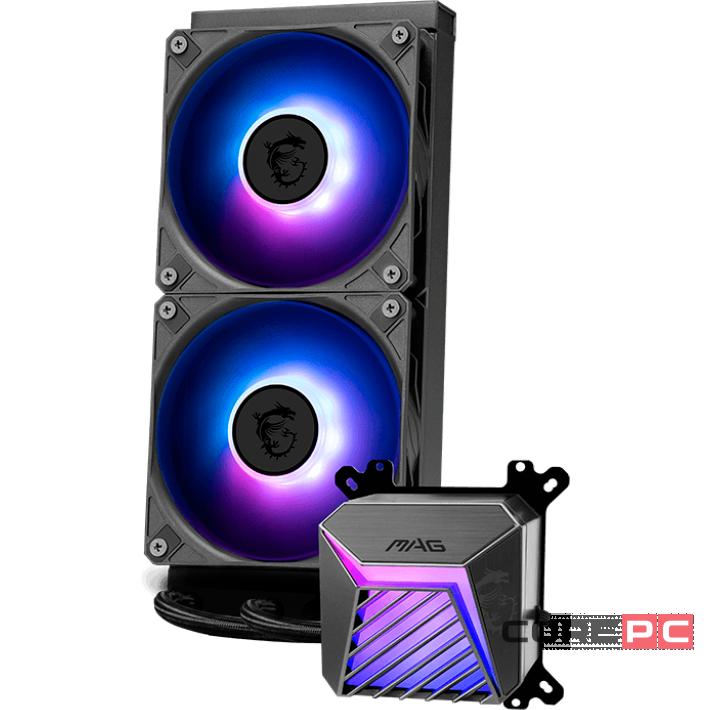 Система жидкостного охлаждения для процессора MSI MAG CORELIQUID A15 240 ARGB (306-7ZWAA11-L80)