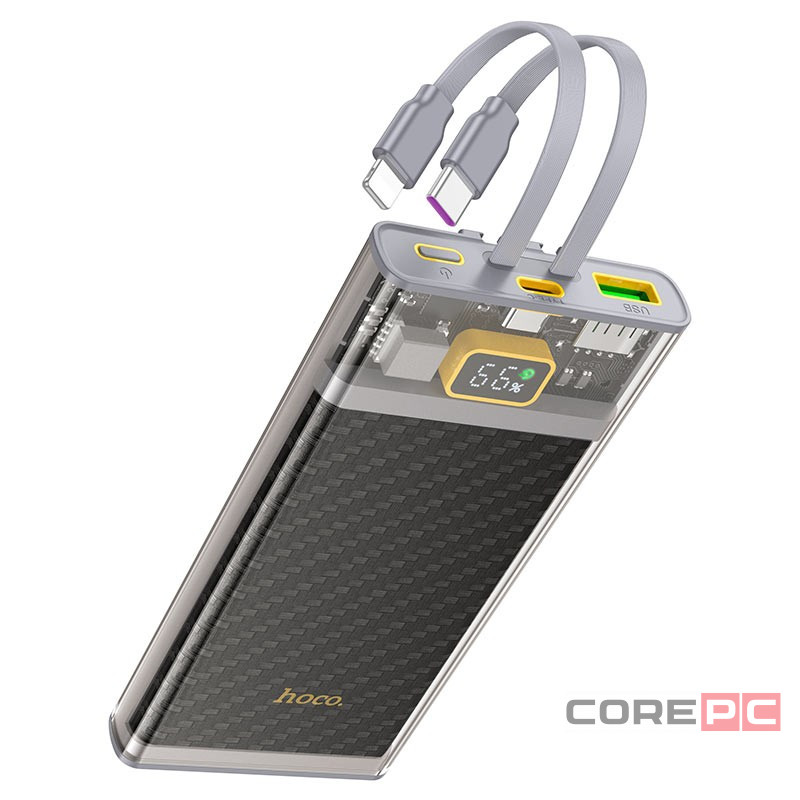 Powerbank Hoco J104 10000mAh 2USB/1С 22.5W черный