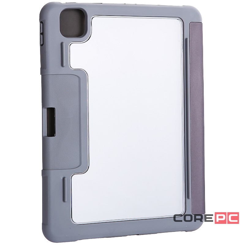 Чехол-книжка Mutural Folio Case для Apple iPad 7 (10.2) 2019 / iPad 8 (10.2) 2020 / iPad 9 (10.2) 2021 (полиуретан с подставкой) (сизый)