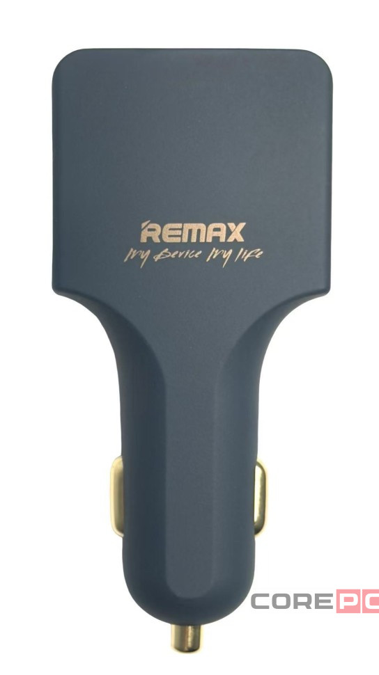 Автомобильное заряд. устр. Remax RCC326 1USB/1C 3A 100W черное