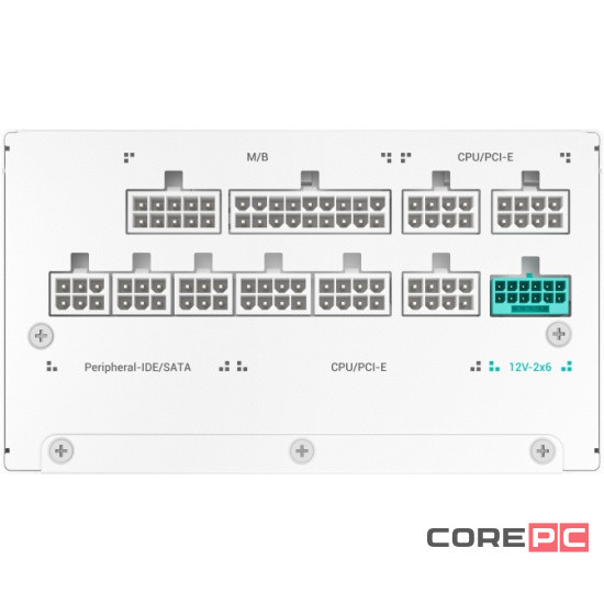 Блок питания Deepcool 1000W GAMERSTORM PN1000M WH 16 Pin (PCIe 5.0 Connector Cable Details)