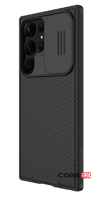 Чехол-накладка Nillkin CamShield Pro для Samsung Galaxy S23 Ultra пластиковый (черный)