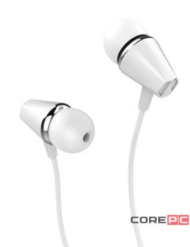 Проводная стерео-гарнитура Hoco M34 Honor Jack 3,5mm (белый)
