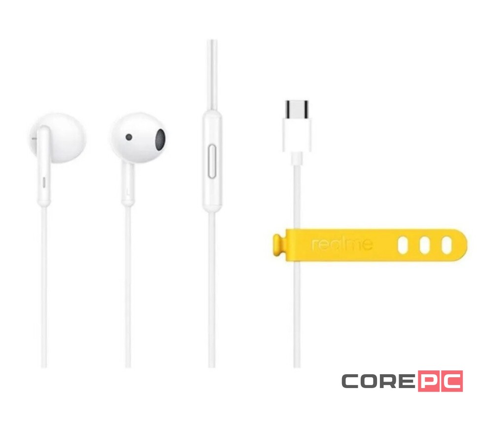 Стереонаушники с микрофоном Realme Buds Classic Type-C (RMA2005) белый