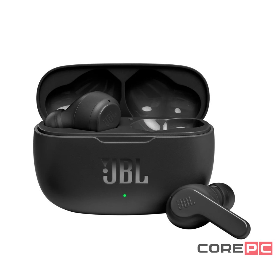 Беспроводные наушники TWS JBL Wave 200 BT5.0/48mAh (500mAh)/5ч/USB-C черные