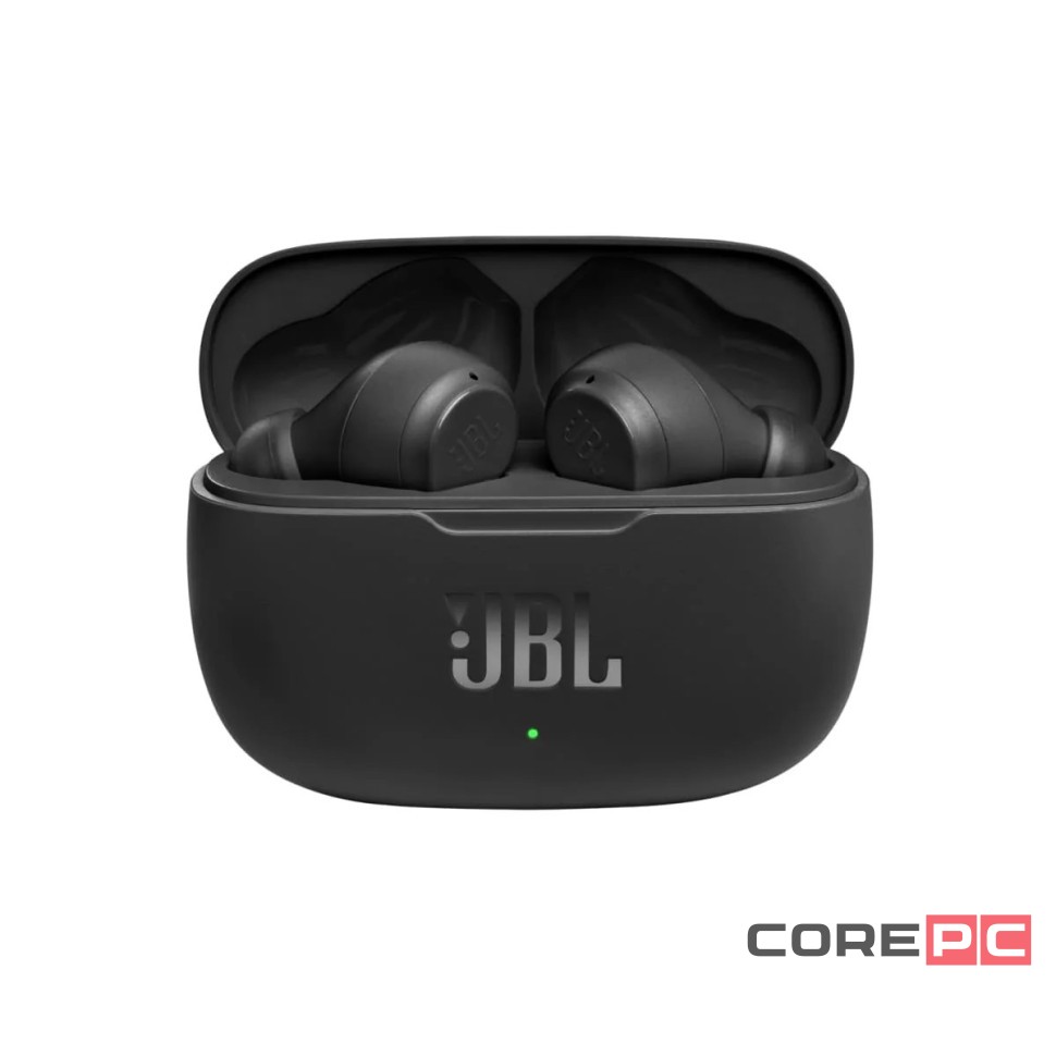 Беспроводные наушники TWS JBL Wave 200 BT5.0/48mAh (500mAh)/5ч/USB-C черные