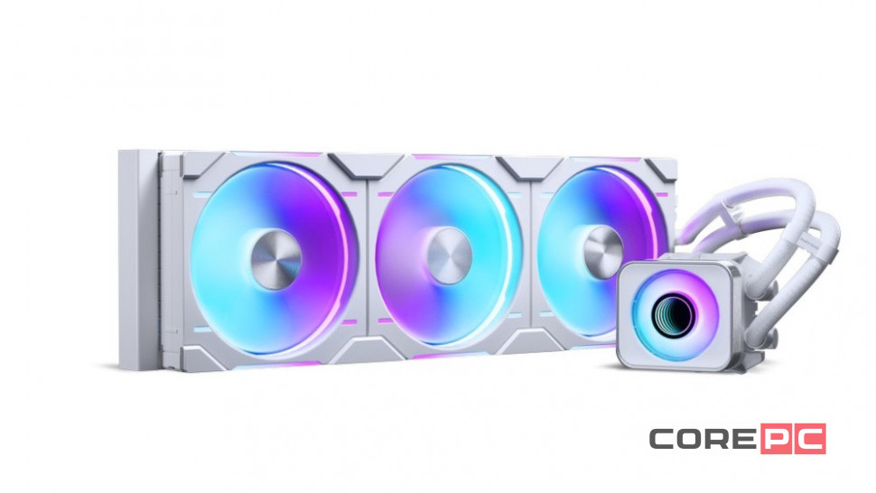 Система жидкостного охлаждения для процессора Phanteks Glacier One 420D30 X2 ARGB White (PH-GO420D30_DWT02)