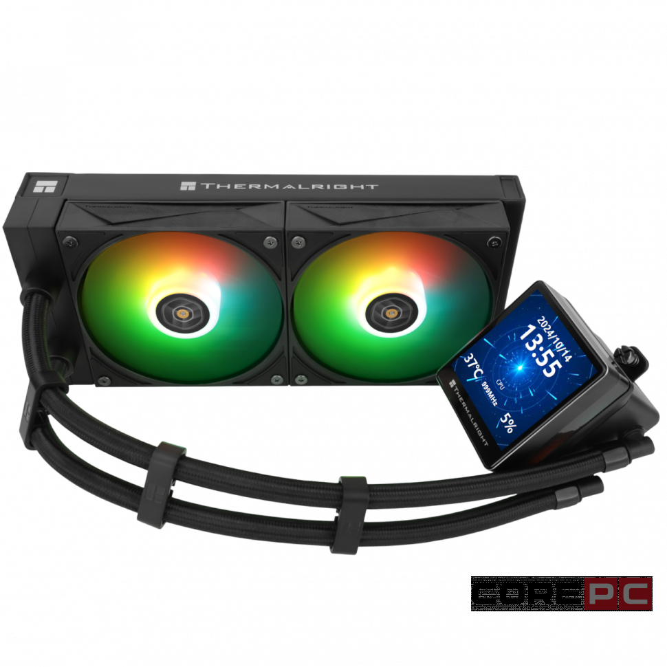 Система жидкостного охлаждения для процессора Thermalright Grand Vision 240 ARGB Black (TRGV240AB)