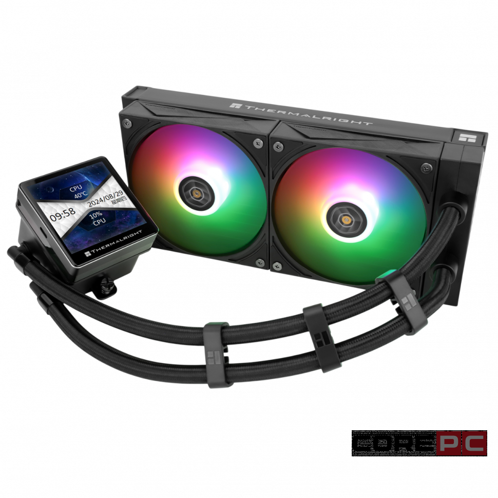 Система жидкостного охлаждения для процессора Thermalright Grand Vision 240 ARGB Black (TRGV240AB)