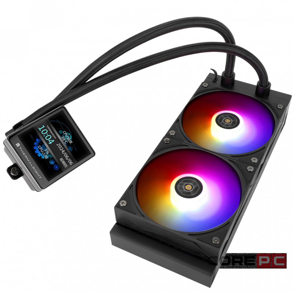 Система жидкостного охлаждения для процессора Thermalright Grand Vision 240 ARGB Black (TRGV240AB)