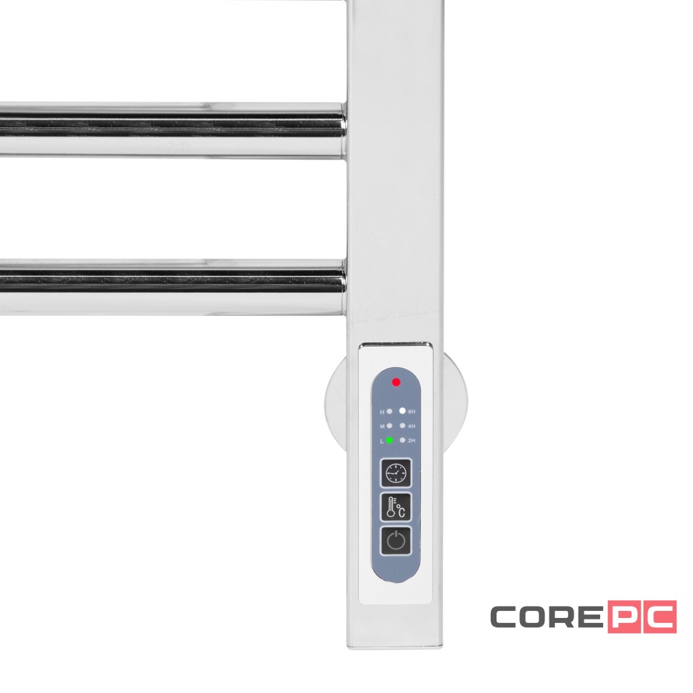 Полотенцесушитель Royal Thermo Stato П15 500х1000 электро (встроен. диммер) стальной