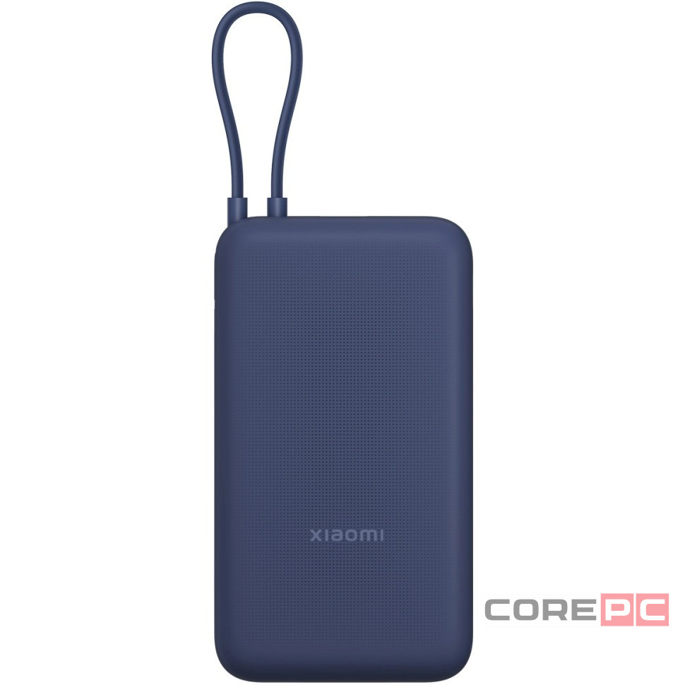 Powerbank Xiaomi 20000mAh 1USB/1USB-С/кабель Type-C (PB2030Mi) 33W синий