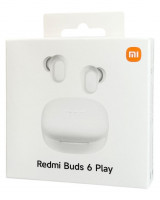 Наушники беспроводные Xiaomi Redmi Buds 6 Play EU белые