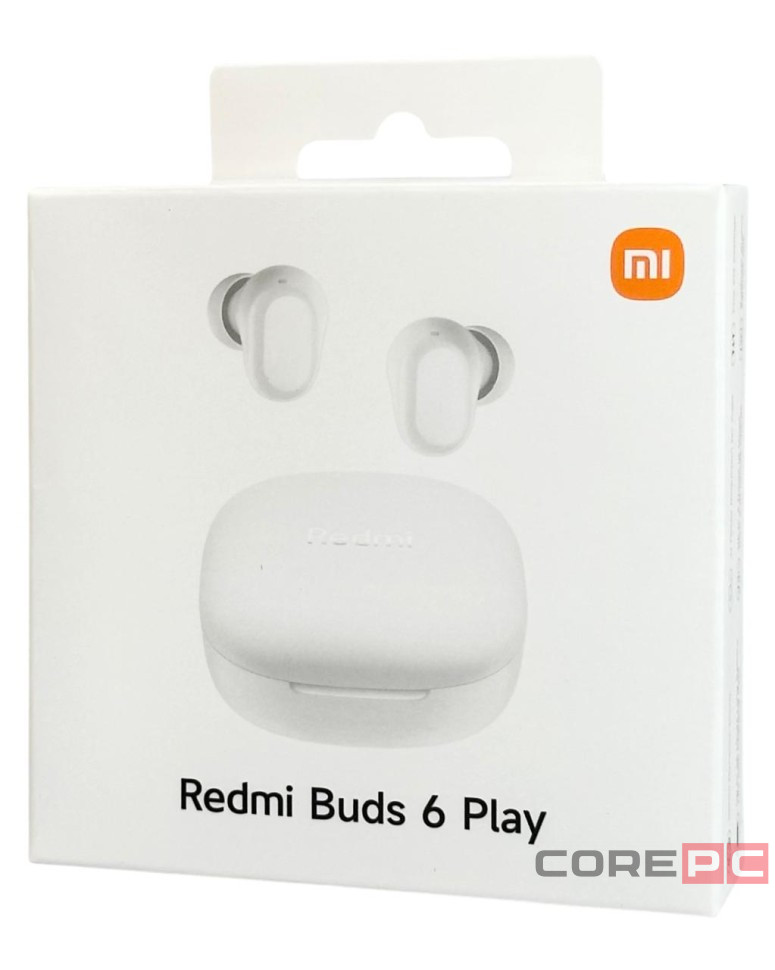 Наушники беспроводные Xiaomi Redmi Buds 6 Play EU белые