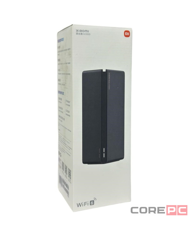 Wi-Fi роутер Xiaomi Router AX3000 черный