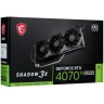 Видеокарта MSI (RTX 4070 Ti SUPER 16G SHADOW 3X OC) GeForce RTX 4070 Ti SUPER 16GB SHADOW 3X OC