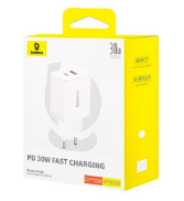 Сетевое зар. устр. Baseus Cube Pro Fast Charger 1USB/1C 30W P10111404213-00 белое