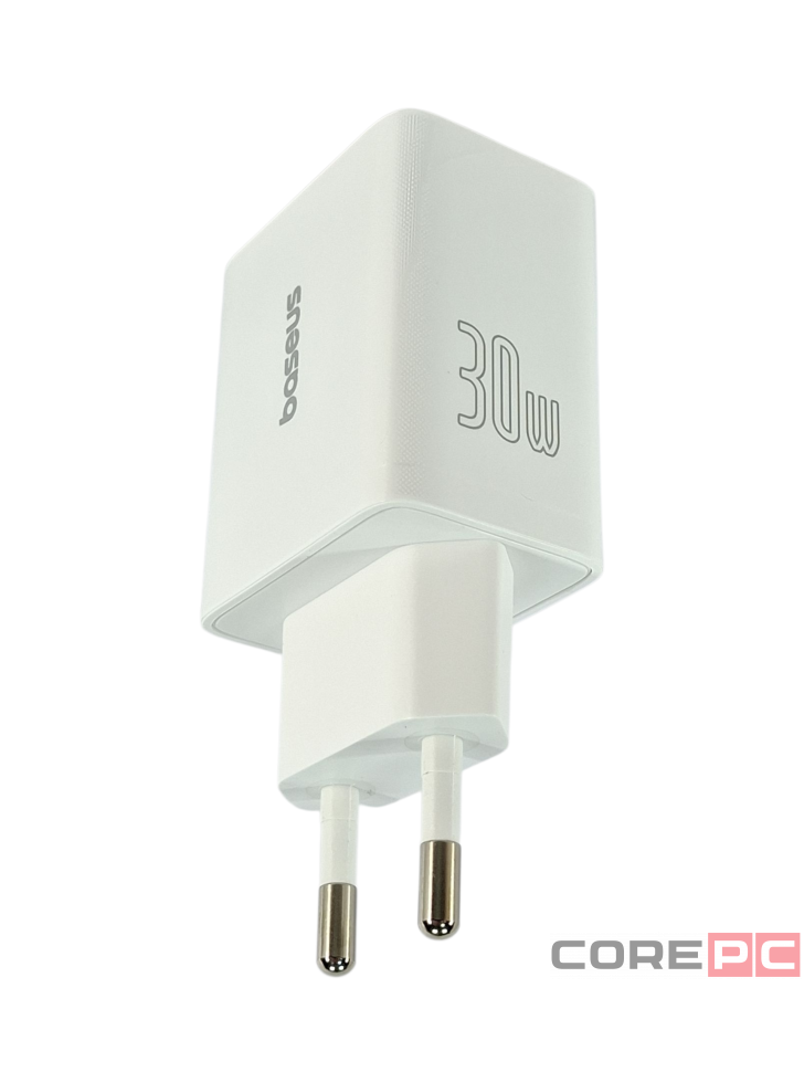 Сетевое зар. устр. Baseus Cube Pro Fast Charger 1USB/1C 30W P10111404213-00 белое