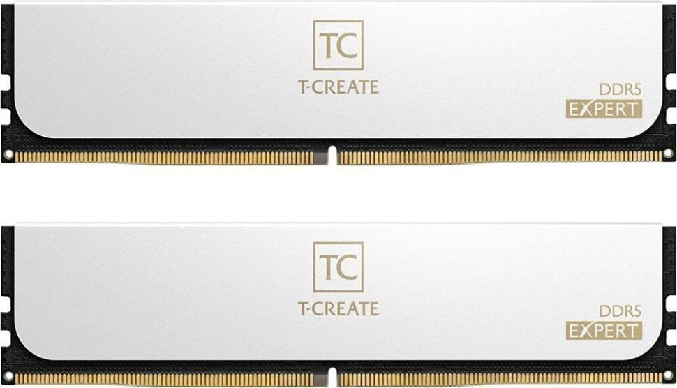 Оперативная память 32 Gb 6000 MHz Team Group T-CREATE Expert White (CTCWD532G6000HC38ADC01)