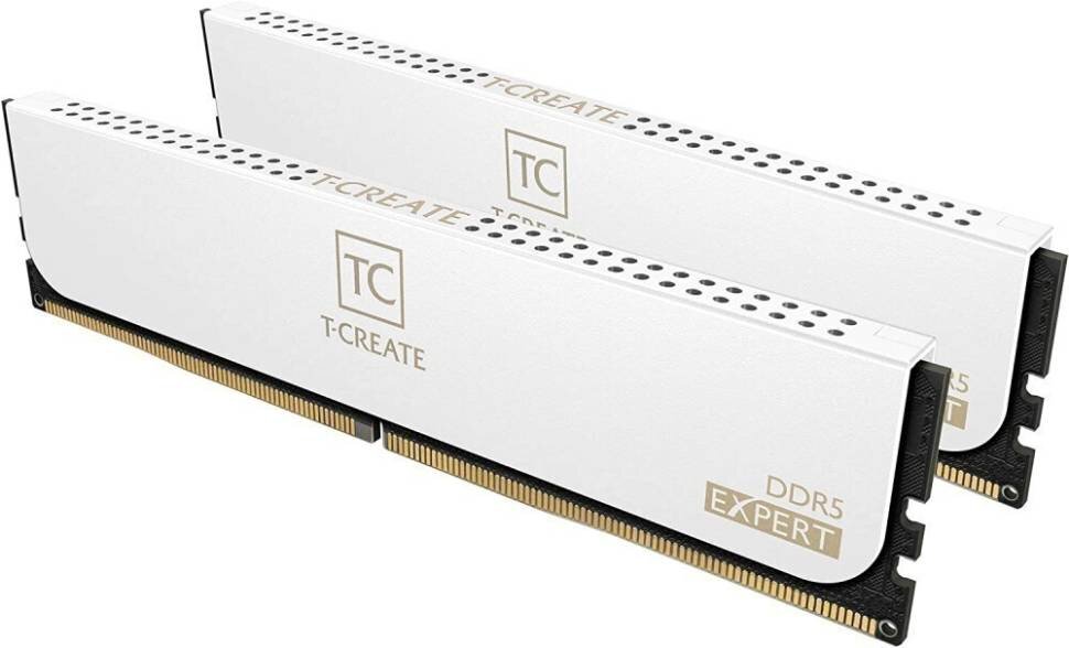 Оперативная память 32 Gb 6000 MHz Team Group T-CREATE Expert White (CTCWD532G6000HC38ADC01)