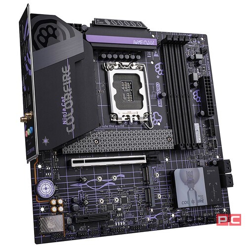 Материнская плата Colorful COLORFIRE B760M-MEOW WIFI D5 Purple