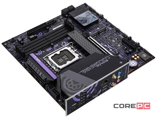 Материнская плата Colorful COLORFIRE B760M-MEOW WIFI D5 Purple