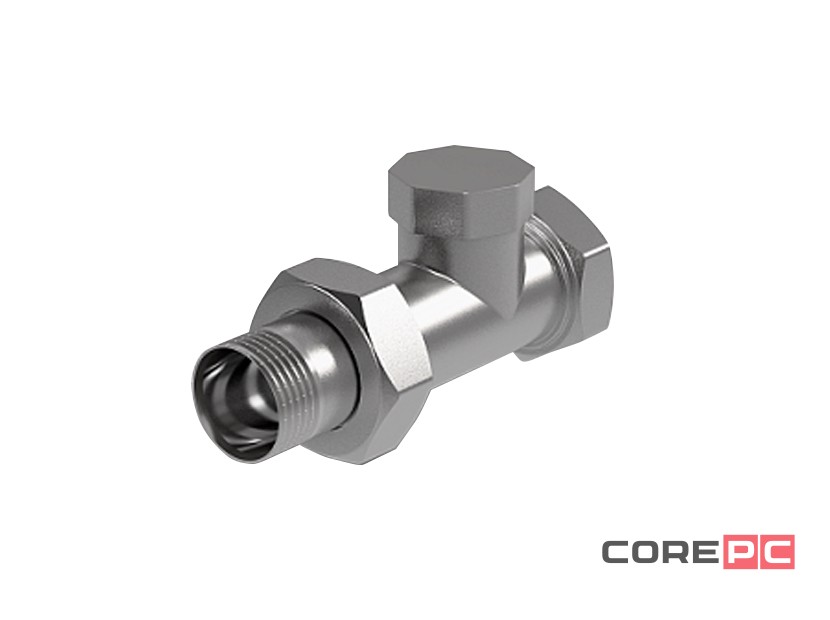 Вентиль на обратную подводку прямой Royal Thermo 1/2quot;