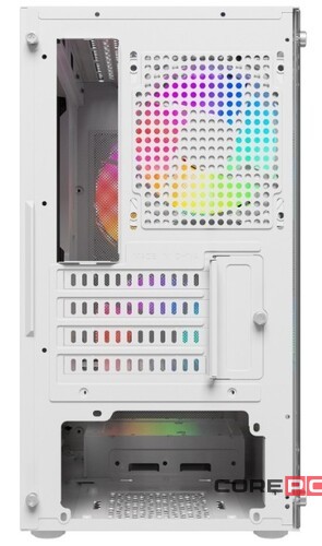 Компьютерный корпус Powercase MISTRAL Micro A3W TG ARGB White CMMAW-A3