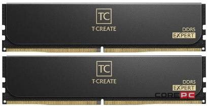 Оперативная память 32 Gb 6000 MHz Team Group T-CREATE Expert Black (CTCED532G6000HC38GDC01)