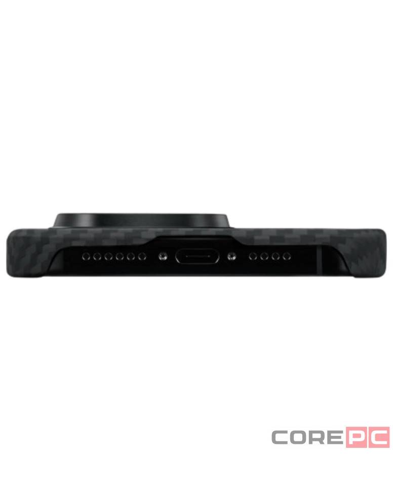 Накладка для i-Phone 15 Pro 6.1" Pitaka MagEZ Case Pro 4 Protective Yet Slim черно-серый, кевлар