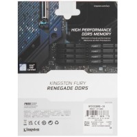 Оперативная память 24 Gb 7200 MHz Kingston FURY Renegade XMP Silver/Black (KF572C38RS-24)