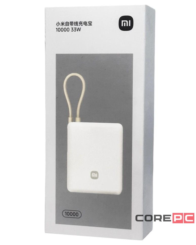 Powerbank Xiaomi Mi Power Bank 10000mAh 33W PB1033MI бежевый