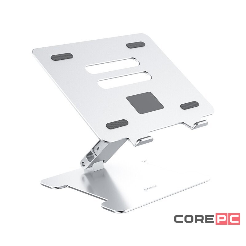 Охлаждающая подставка c USB-хабом для ноутбука Orico LST-2AS 1xUSB2.0/1xUSB3.0/SD серебристая