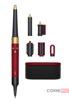 Фен-стайлер Dyson Airwrap i.d. HS08 (Red Velvet/Gold) with Straight & Wavy Attachments