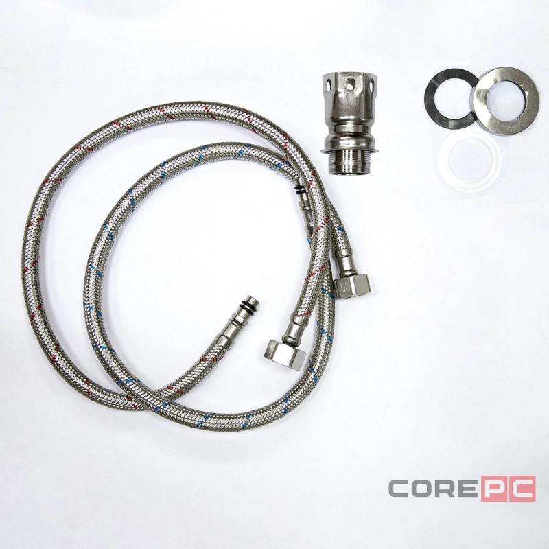 Смеситель для кухни MIXLINE МЛ-ГС12/ML-GS12 (309), рычажное управление, цвет темно-серый