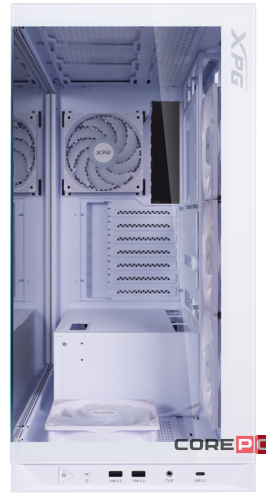 Компьютерный корпус ADATA XPG INVADER X BTF White (INVADERXBTFMT-WHCWW)