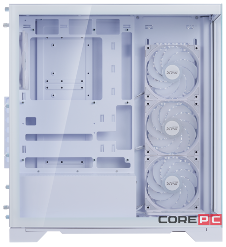 Компьютерный корпус ADATA XPG INVADER X BTF White (INVADERXBTFMT-WHCWW)