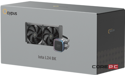 Система жидкостного охлаждения для процессора Ocypus Iota L24 BK ARGB Black (Iota-L24-BK2ANWNN00X-GL)
