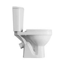 Унитаз компакт Rosa 4610119205461 с сиденьем, цвет белый