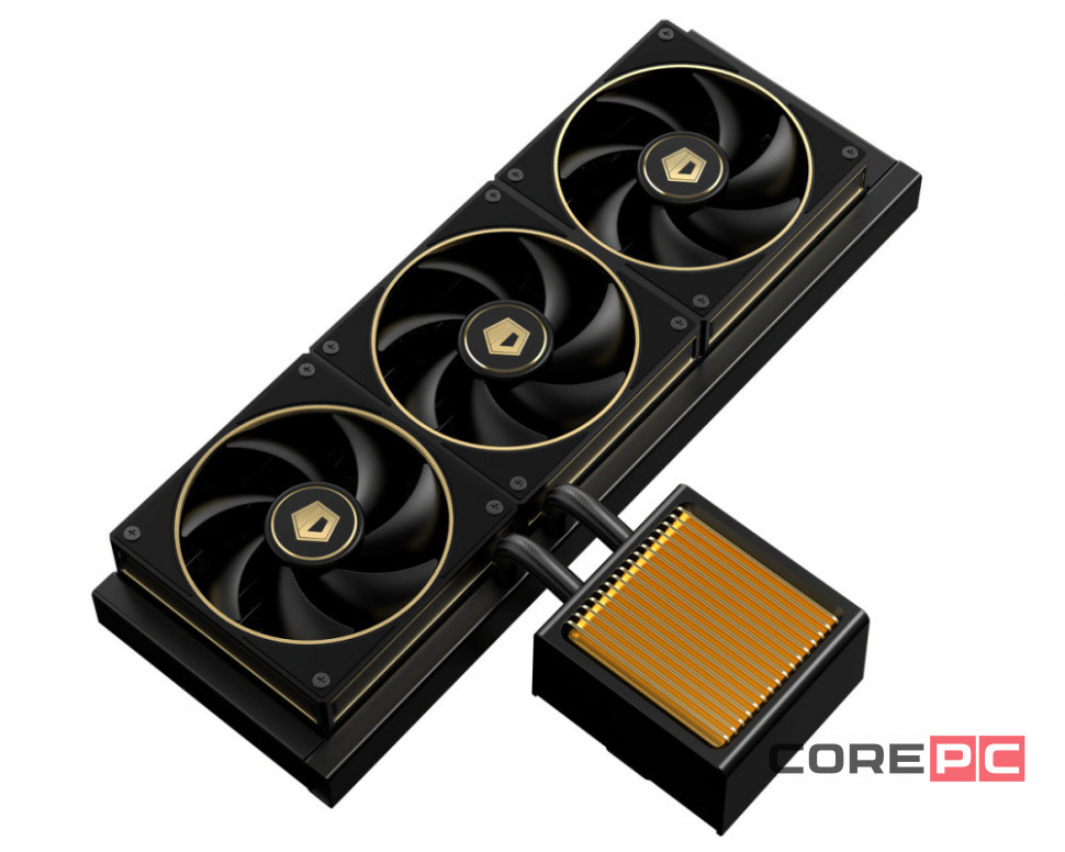 Система жидкостного охлаждения для процессора ID-COOLING DX360 GDL Black/Gold