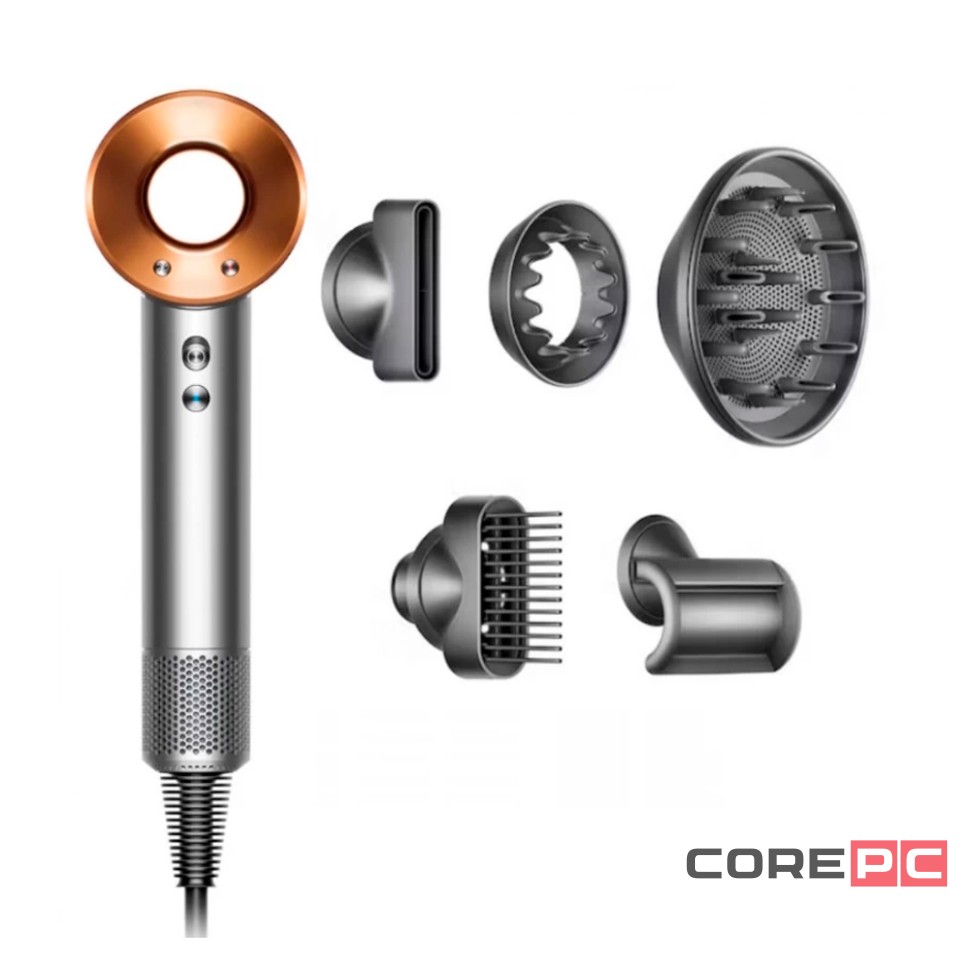 Фен Dyson Supersonic HD08 (Bright Nickel/Rich Copper)