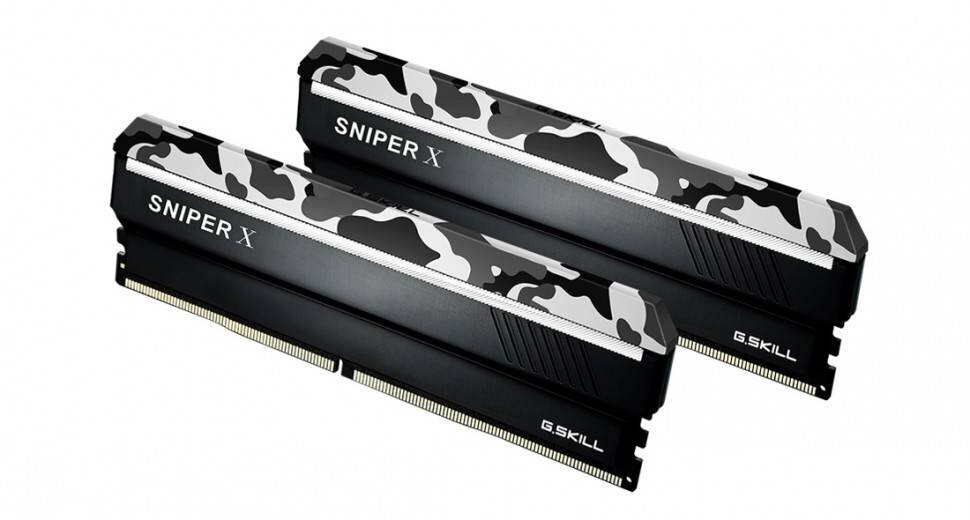 Оперативная память 16 Gb 3400 MHz G.Skill SNIPER X (F4-3400C16D-16GSXW)
