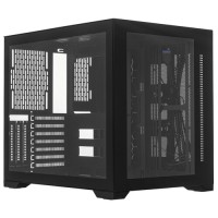 Компьютерный корпус 1STPLAYER STEAM PUNK SP7 ATX TG ARGB Black (SP7-BK)