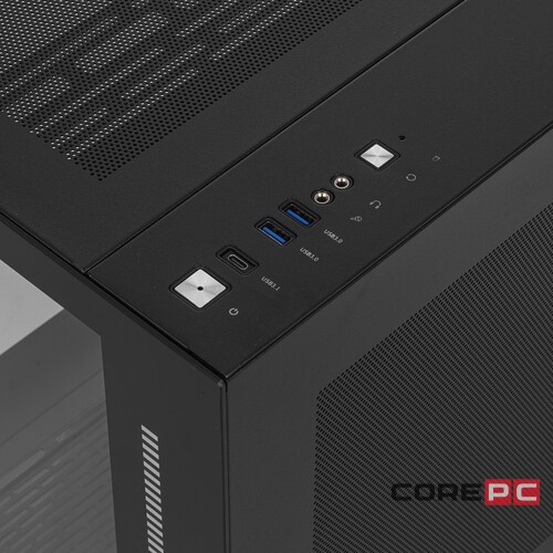 Компьютерный корпус 1STPLAYER STEAM PUNK SP7 ATX TG ARGB Black (SP7-BK)