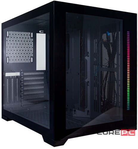 Компьютерный корпус 1STPLAYER STEAM PUNK SP7 ATX TG ARGB Black (SP7-BK)